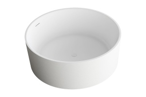 Акриловая ванна Abber 150х150 белая без гидромассажа