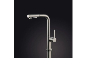 Смеситель для кухни Paulmark Neo сталь - 2