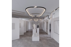 Профиль Arlight SL-ARC-3535-D1500-N90 SILVER (1180мм, дуга 1 из 4) 026595 - 3