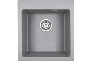 Мойка кухонная Paulmark Zemar 46 серый матовый 