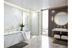 Смеситель Hansgrohe Talis E для раковины, полированное золото 71717990 - 3