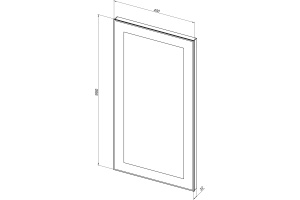 Зеркало Aquanet Алассио 4595 - 3