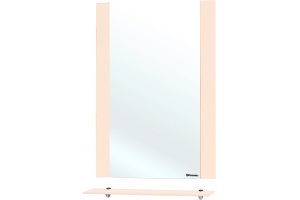 Зеркало Bellezza Рокко 70 бежевое