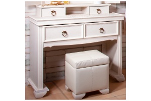 Туалетный столик Бриклаер Кантри 100 бежевый дуб прованс (4627125414138)