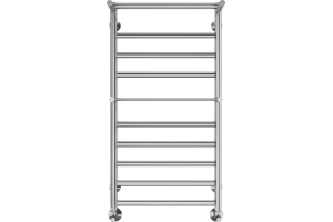 Водяной полотенцесушитель Terminus Хендрикс П10 500x1000 с полкой Хром