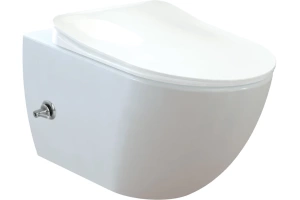 Крышка-сиденье Creavit KC4080 с микролифтом, ультратонкая, белая - 2