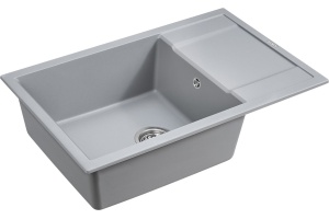 Мойка кухонная Paulmark Verlass 78 серый матовый - 2