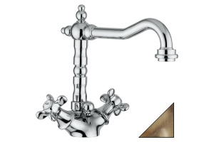 Смеситель Webert Ottocento OT700302065 бронза, для раковины