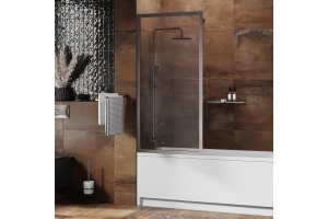 Abens 20W01-80 Brushed nickel Fixed Стеклянная шторка