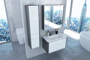 Зеркало-шкаф Roca Ronda 70 антрацит - 2