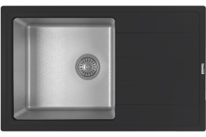 Мойка кухонная Florentina Комби 780 антрацит