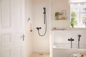 Смеситель для душа Hansgrohe Rebris S черный матовый - 2