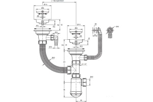 Мойка кухонная Granula GR-7802 графит - 3