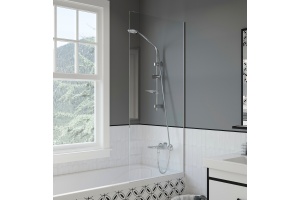 Шторка на ванну DIWO Ростов 4GW009 неподвижная, 70x150