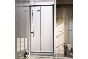 Душевая дверь Veconi Vianno 100, черный (VN72B-100-01-C4)