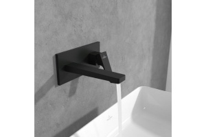 Смеситель для раковины Villeroy & Boch Architectura Square черный, матовый (TVW125003000K5) - 2