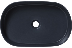 Раковина Allen Brau Fantasy Oval 55x36, черная матовая - 3