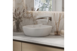 Встраиваемый смеситель для умывальника, сатин - 2