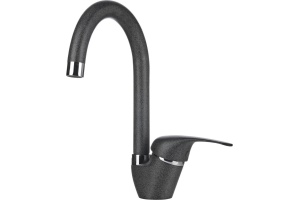 Смеситель Granula GR-1024 графит, для кухонной мойки