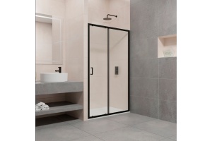 Душевая дверь в нишу RGW Passage PA-14В 41081417-14 170х195, профиль черный - 2