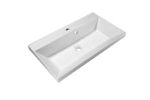 Тумба с раковиной BelBagno Aurora 80 темное дерево - 2