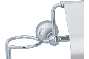 Держатель туалетной бумаги Veragio Gialetta VR.GIL-6485.CR с держателем освежителя воздуха - 2