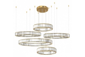 Подвесной светильник Loft it Crystal ring 10135/5 Gold