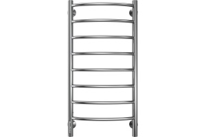 Электрический полотенцесушитель Terminus Классик П8 400x850 Хром