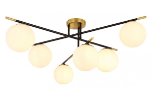 Потолочная люстра Arte Lamp Alcor A2224PL-6BK