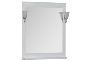 Зеркало Aquanet Валенса 80 белое