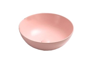 Раковина накладная CeramaLux NC 41.5 см розовый матовый (104MP-3)