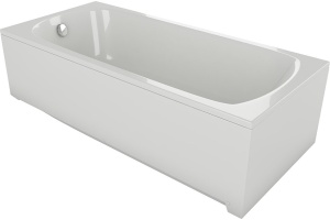 Акриловая ванна 150x75 см Aquatek Ника NIK150-0000001, белый - 3