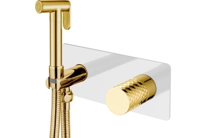 Гигиенический душ Boheme Stick white, diamond gold (127-WG)