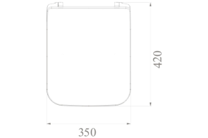 Сиденье для унитаза Boheme Puro белое с системой микролифт - 2