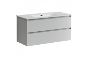 Тумба под раковину Sancos Cento 100 белый, глянцевый (CN100W)