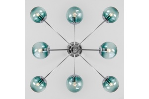 Люстра на штанге Eurosvet Ascot 30166/8 хром - 2