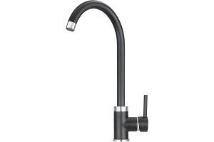 Смеситель Granula GR-2125 для кухонной мойки, шварц