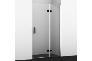 Душевая дверь в нишу Wasserkraft Aller 10H05RB black matt, 120 см