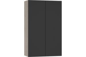 Шкаф-пенал Misty Поло 50 серый матовый