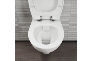 Чаша для подвесного унитаза Vitra S20 белый, без сиденья (7741B003-0075) - 3
