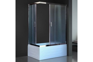 Душевой уголок Royal Bath 120х80 хром стекло матовое