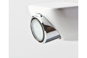 Смеситель для биде Kludi  белый, хром (522169175) - 2