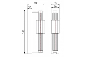 Настенный светильник Maytoni Verticale MOD308WL-L9CH3K - 2