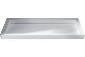 Раковина - столешница Armadi Art Flat Calacatta 120 белый