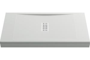 Поддон для душа Good Door Flow 160x70, с ножками и экраном