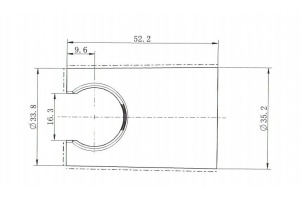 Держатель для душа Allen Brau Priority черный матовый - 2