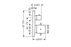 Смеситель для душа Axor Starck (10700000) - 2