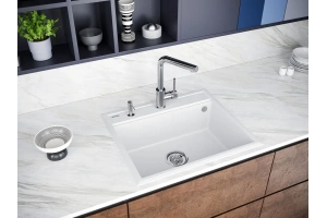 Мойка кухонная Paulmark Stepia 59 белый матовый - 3