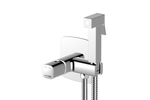 NEW Naab 8638 Встраиваемый смеситель для душа с гигиенической лейкой - 2