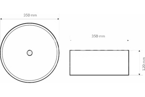 Раковина Excellent Actima Ovia - 3